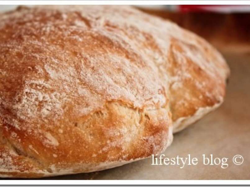 Paine artizanala rapida / Quick artisan bread - poza 2