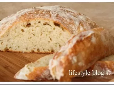 Paine artizanala rapida / Quick artisan bread - poza 8