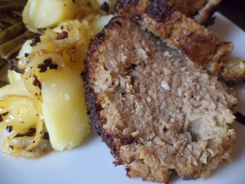 Paine de carne tocata ( varianta fara cuptor ) / Gehaktbrood