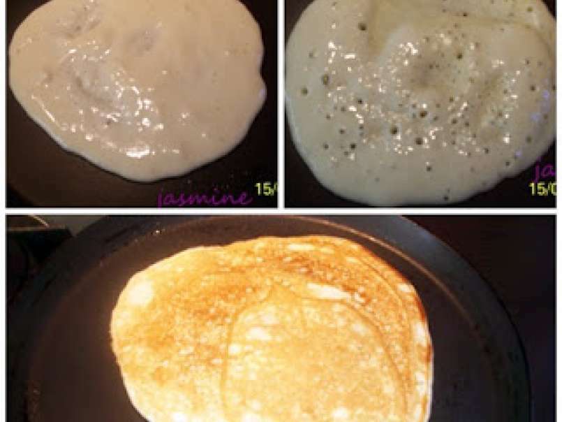 Pancakes cu iaurt- Clatite americane cu iaurt - poza 2