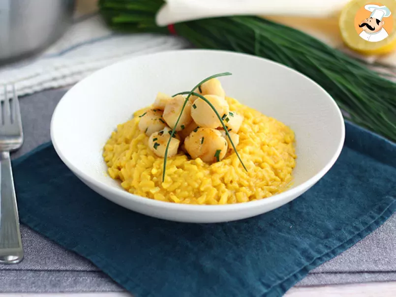 Risotto cu St Jacques si sofran - poza 2