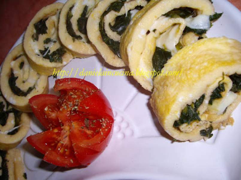 Rulada de spanac cu mozzarella/Rotolo di spinaci con mozzarella - poza 10