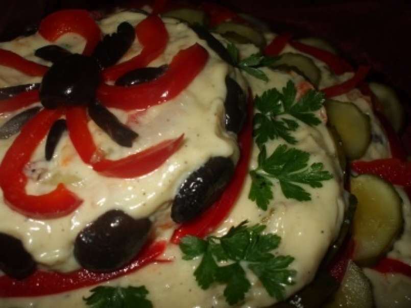 Salata boeuf cu curcan - poza 9