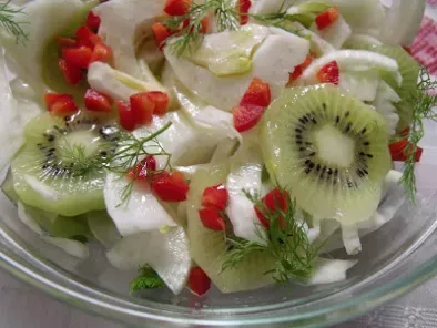 Salata de fenicul cu kiwi (fennel&kiwi salad) - poza 2