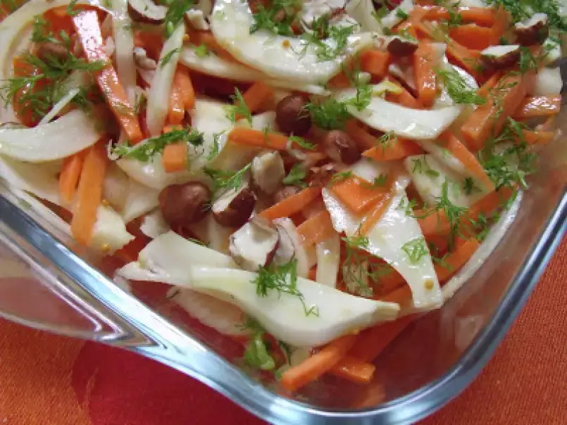 Salata de fenicul si morcov (fennel &carrots salad)