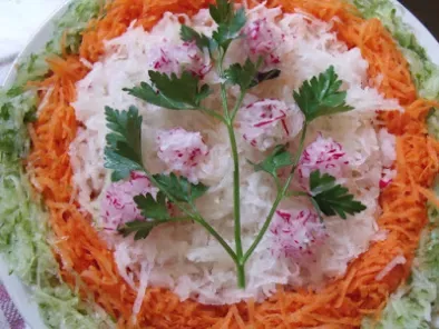 Salata de morcov si ridiche (carrot and radish salad) - poza 4