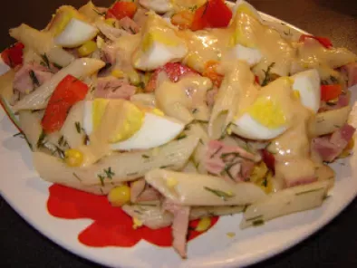 Salata de paste cu oua - poza 2