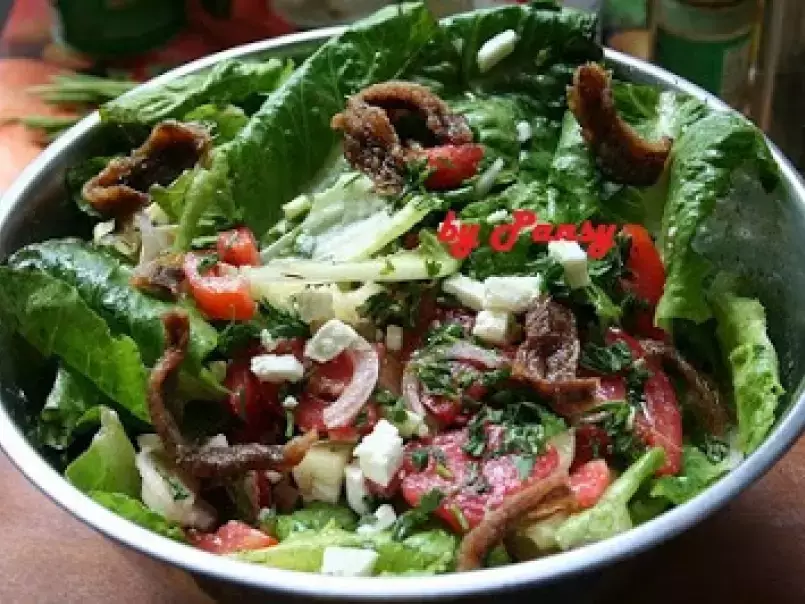 Salata verde cu anchois