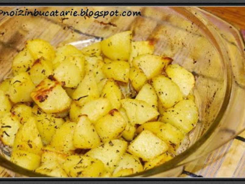 Somon aromat cu cartofi la cuptor - poza 7