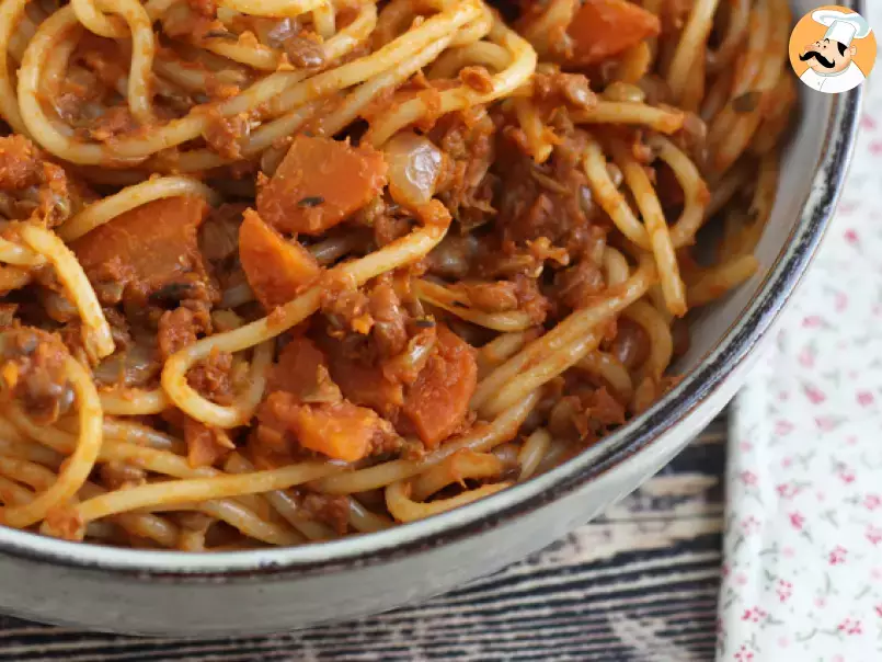 Sos Bolognez vegetarian pentru spaghete - poza 2