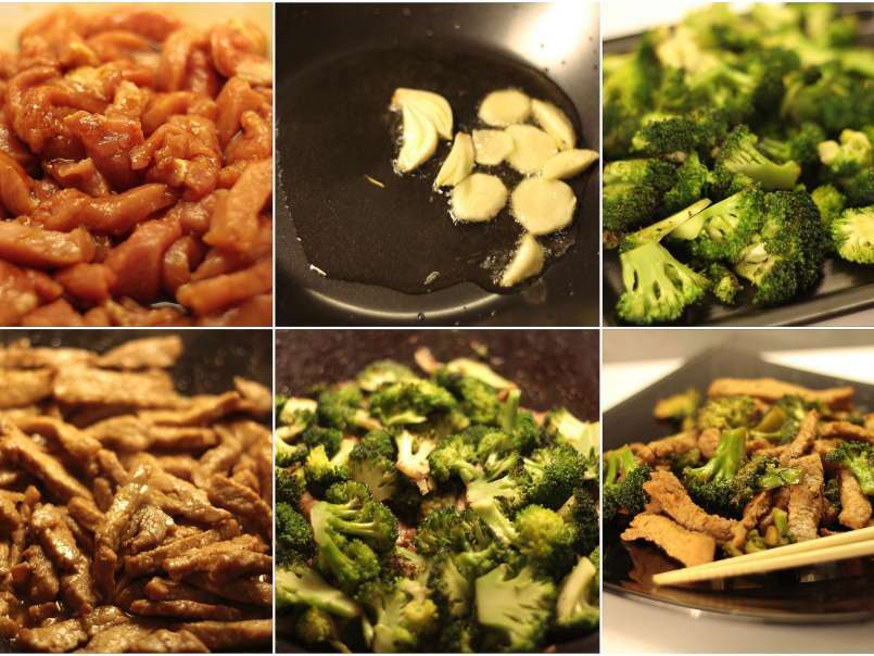 Stir-Fry de porc si broccoli cu ghimbir si sos Hoisin - poza 2
