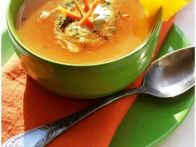 Supa crema de morcovi cu portocale - poza 2