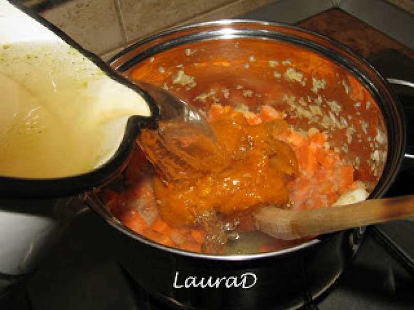 Supa-crema de morcovi si dovleac cu marar - poza 3