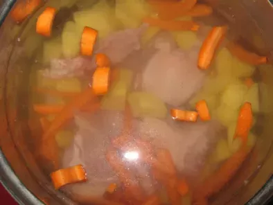 Supa de pui cu zdrente de ou - poza 4