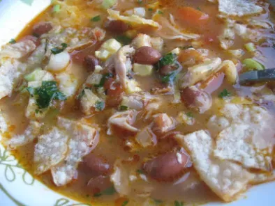 Supa de pui tortilla/ Chicken tortilla soup - poza 2