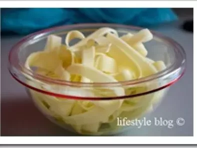 Tagliatelle din zucchini / Zucchini tagliatelle - poza 3