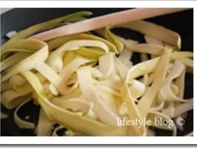 Tagliatelle din zucchini / Zucchini tagliatelle - poza 4
