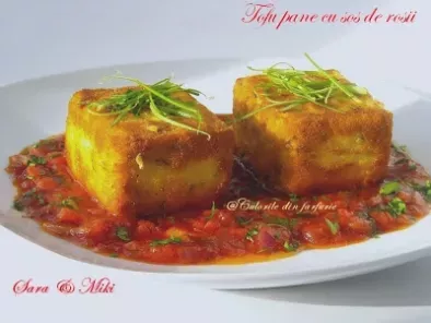 Tofu pane cu sos de rosii - poza 2