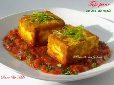 Tofu pane cu sos de rosii - poza 4