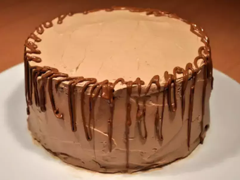 Tort-spirala de ciocolata cu crema ganas - poza 3