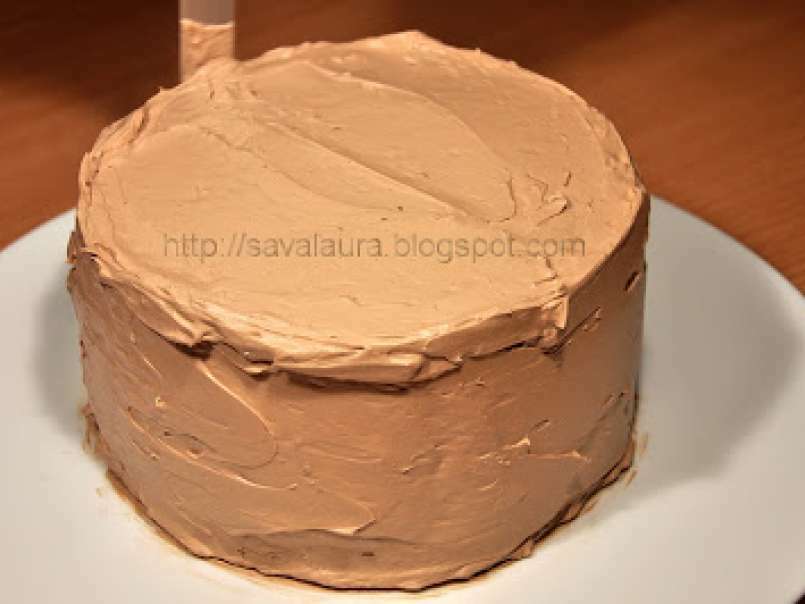 Tort-spirala de ciocolata cu crema ganas - poza 4