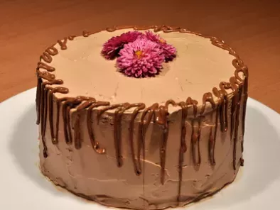 Tort-spirala de ciocolata cu crema ganas - poza 2