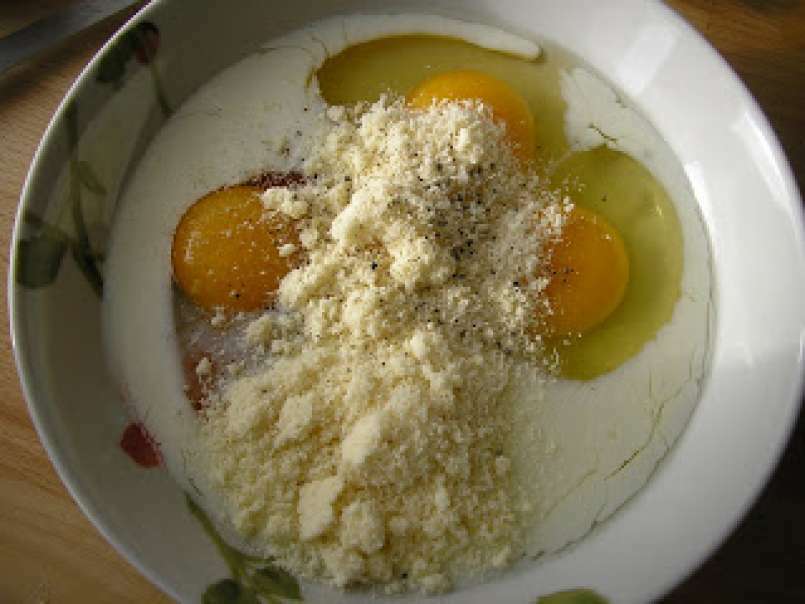 Torta salata con patate e funghi (Tarta sarata cu cartofi si ciuperci) - poza 6