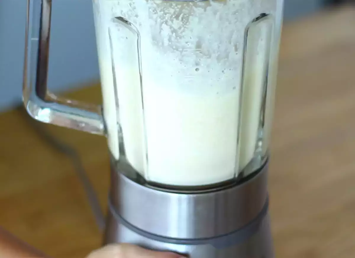 Pasul 2: Se lasă să stea.