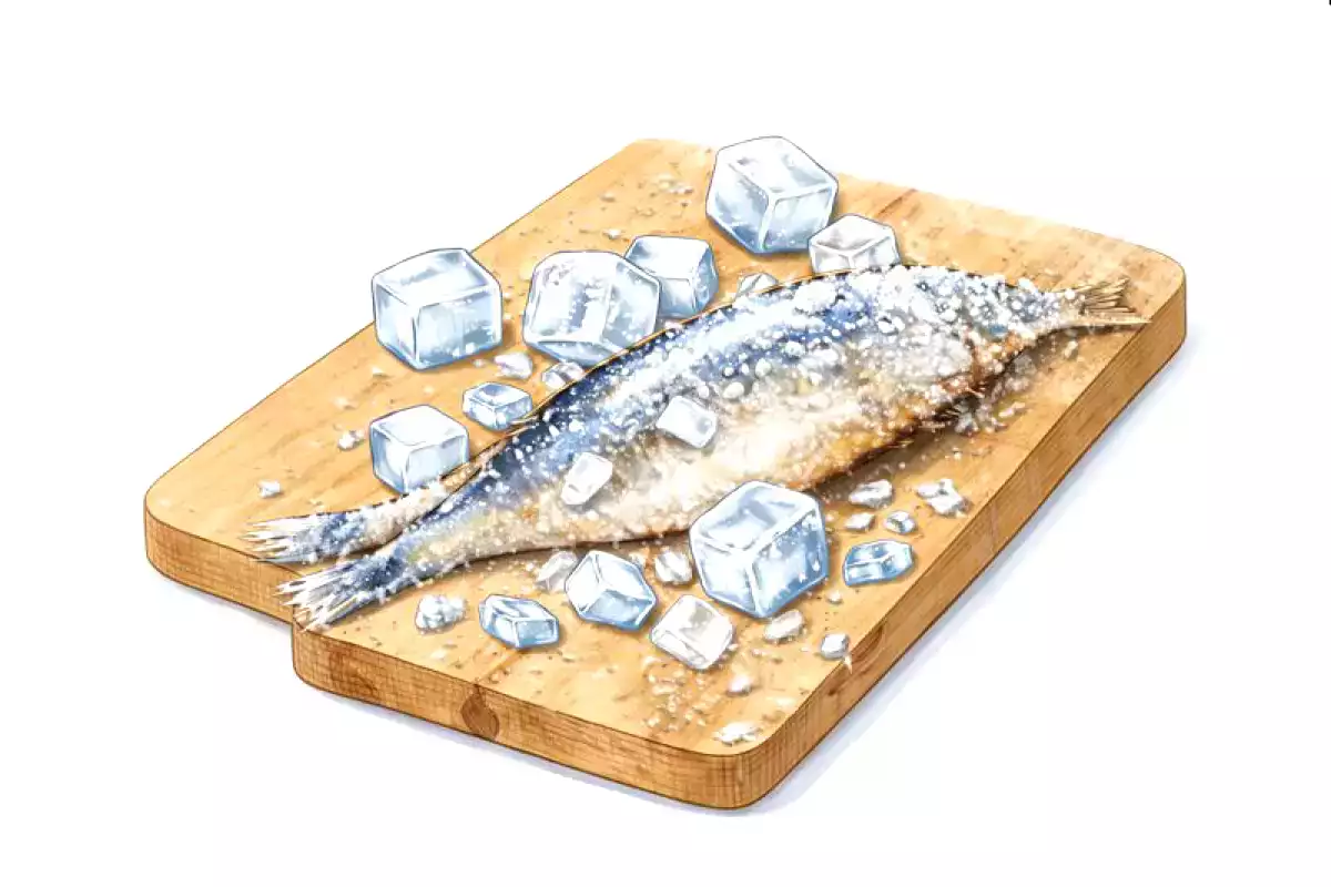 4. Sardine parțial congelate: mai multă fermitate, mai puține erori