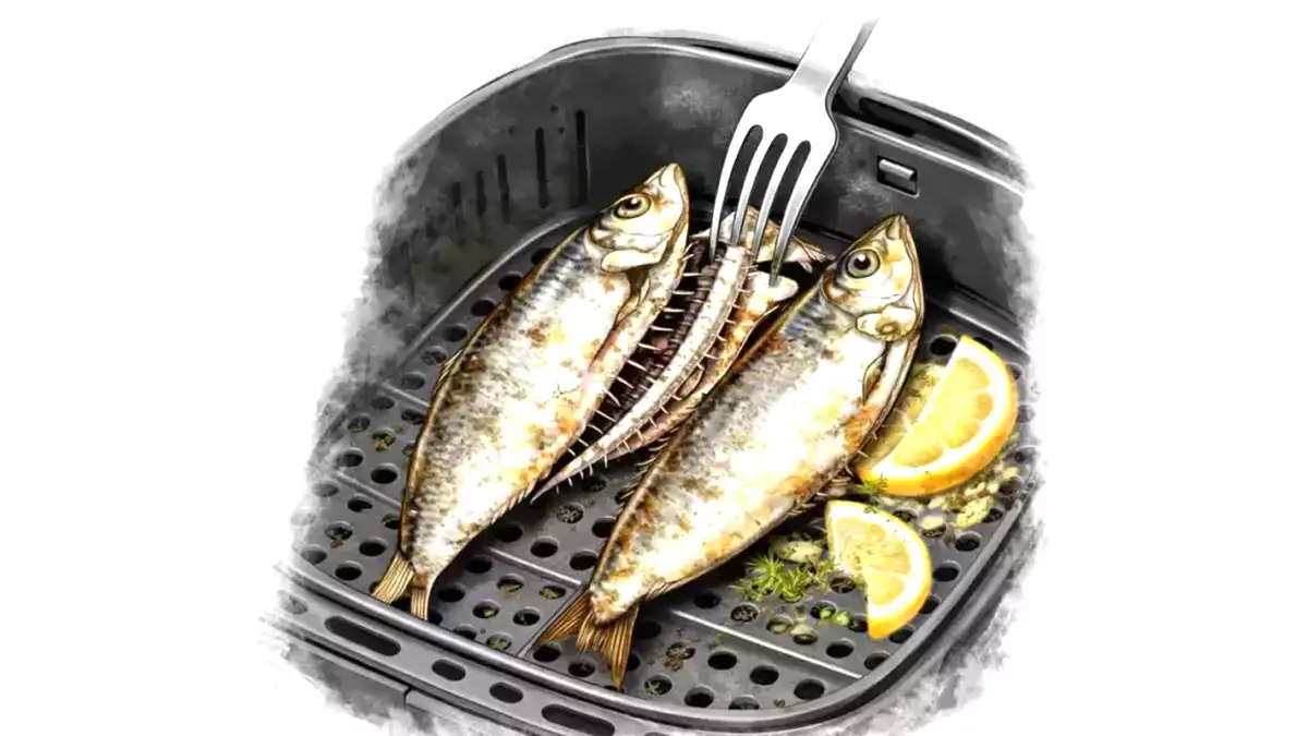 5. Tehnica cuptorului sau airfryer: coloana vertebrală se slăbește în mod natural