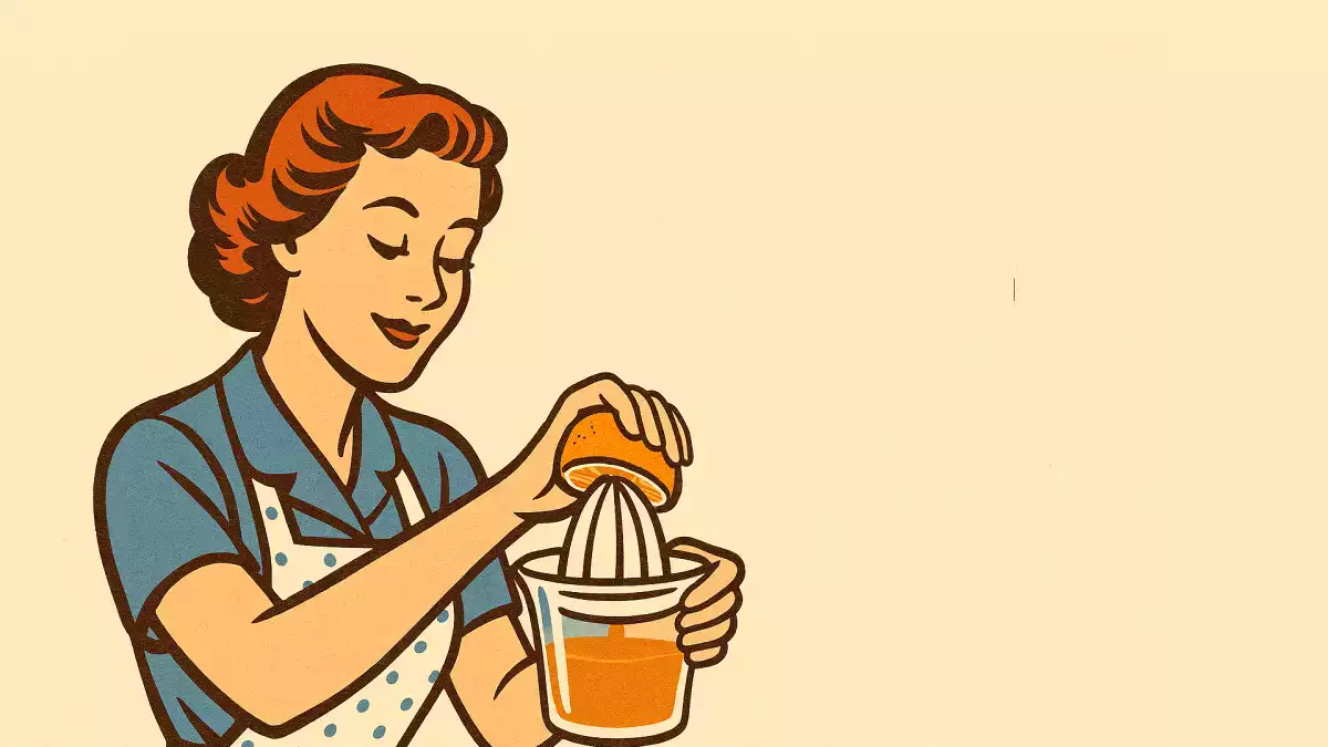 Beți sucul repede, pentru că își va pierde vitaminele.