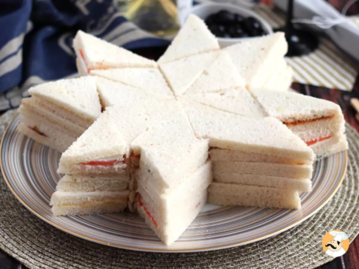 Origami stea pâine surpriză