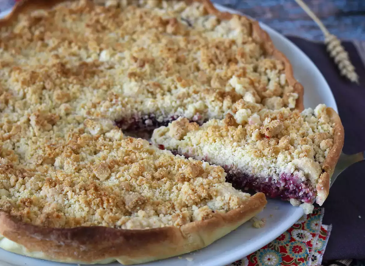 Crumble de căpșuni