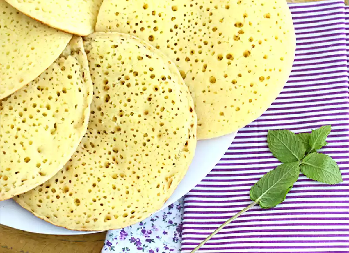 Baghrir - crepe marocane cu o mie de găuri