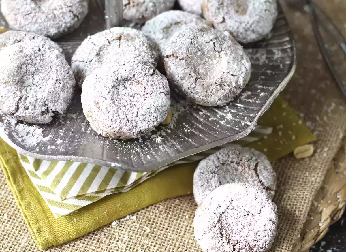 Ghriba cu migdale și nucă de cocos