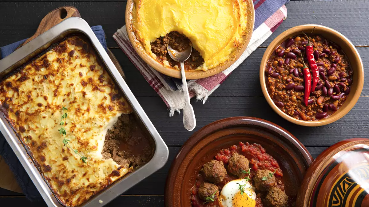 8 rețete de carne tocată pentru a călători fără a părăsi bucătăria