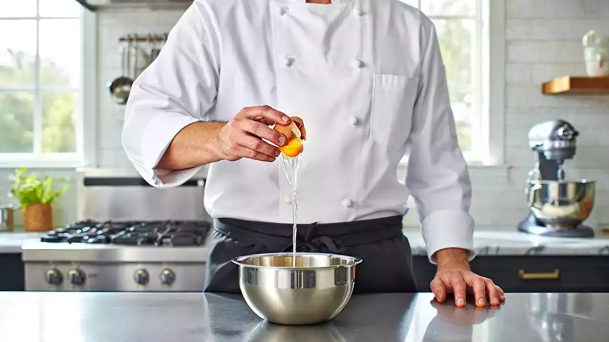 Spargerea ouălor cu o singură mână - Secretul bucătarilor care nu lasă coji pe mâncare