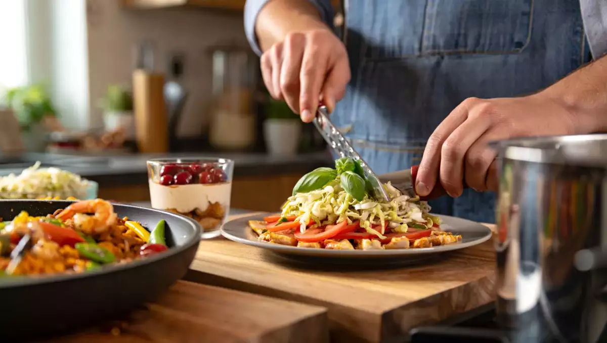 Meniul zilei, 28 mai: sandwich cu pui marinat, legume la wok și tiramisu cu căpșune