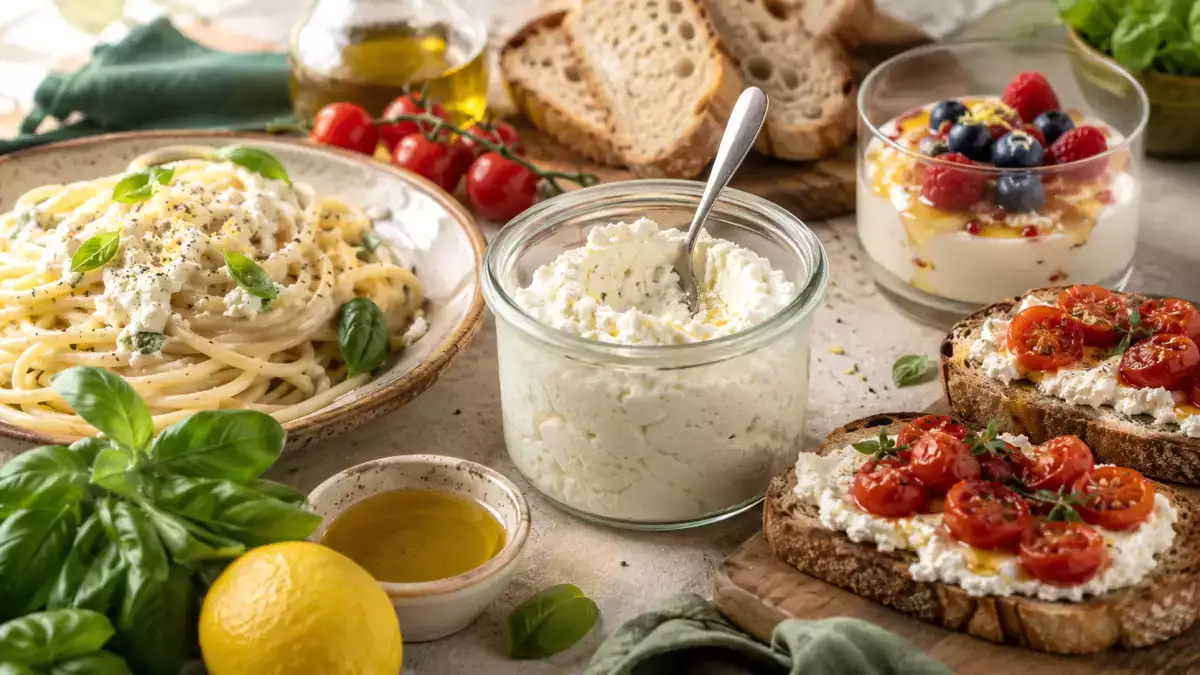 Aveți un borcan de ricotta care zace în frigider? Aceste idei delicioase vă pot salva masa