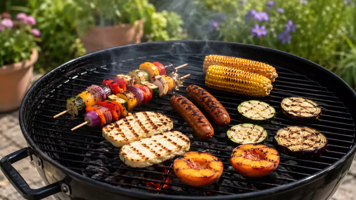 Grătar fără carne: de ce legumele, fructele, brânza și leguminoasele se pot pune și ele pe grătar