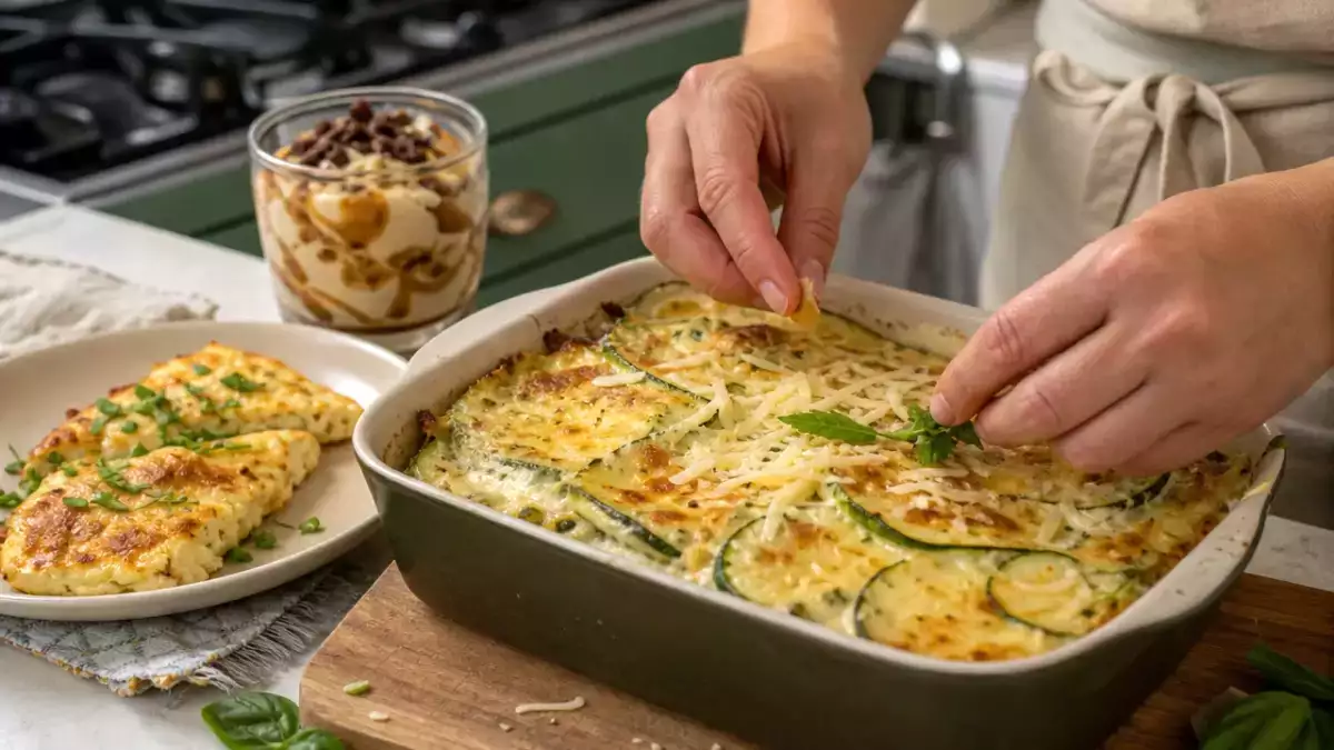 Meniul zilei, 26 august: omletă rapidă, lasagna de dovlecei și McFlurry de casă