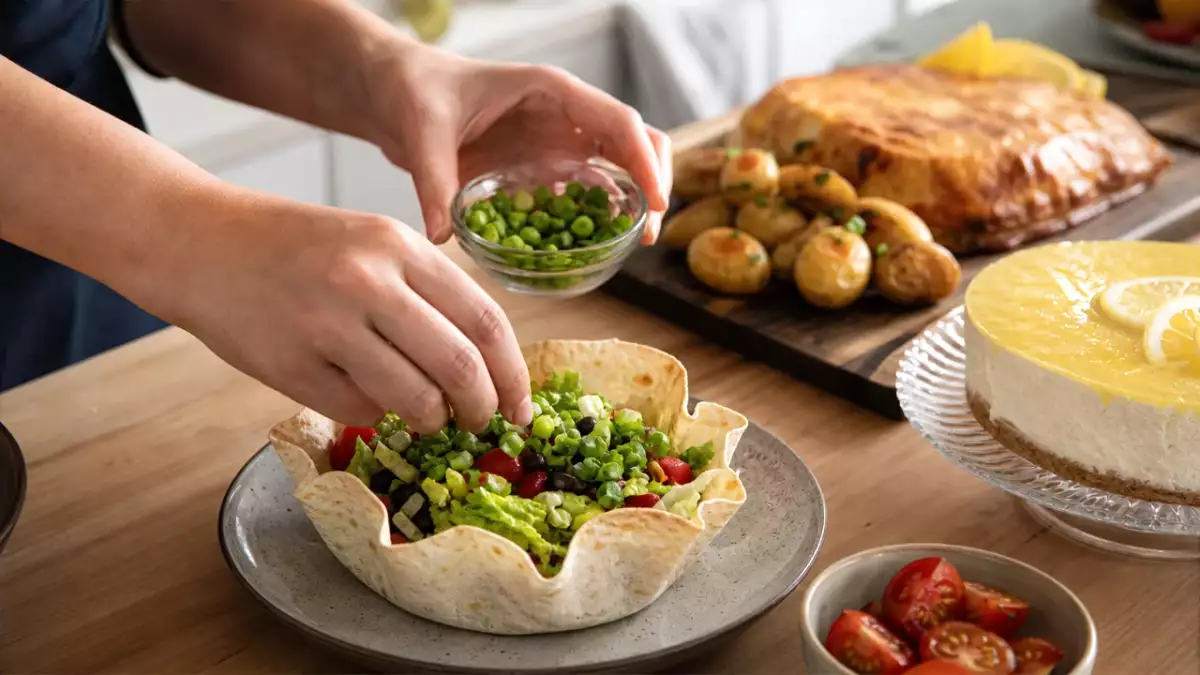 Meniul zilei, 4 septembrie: boluri cu tortilla, șalău în crustă de bere și cheesecake cu lămâie