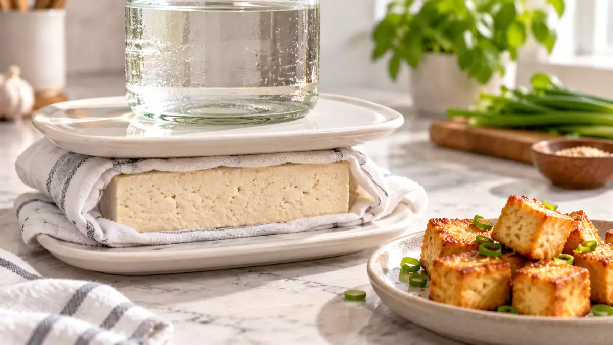 Cum să presezi tofu fără presă: metode simple de acasă pentru a-l face crocant și plin de savoare