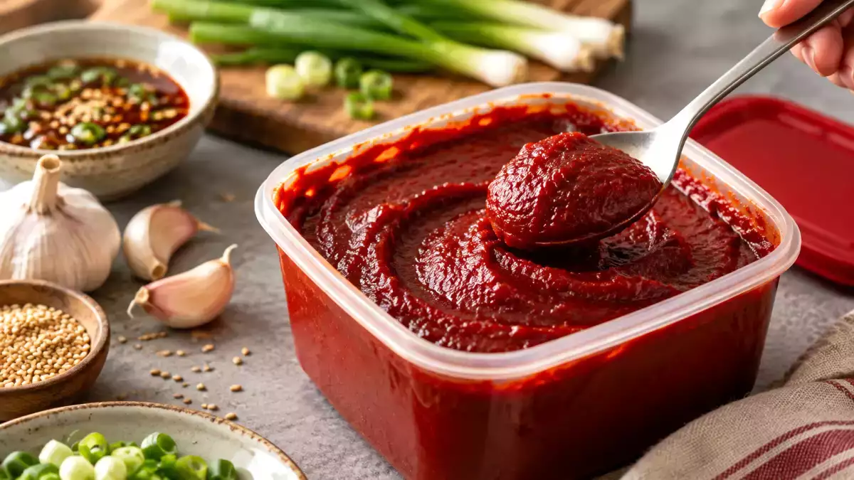 Gochujang după deschidere: cum se păstrează și se dozează pasta de ardei iute