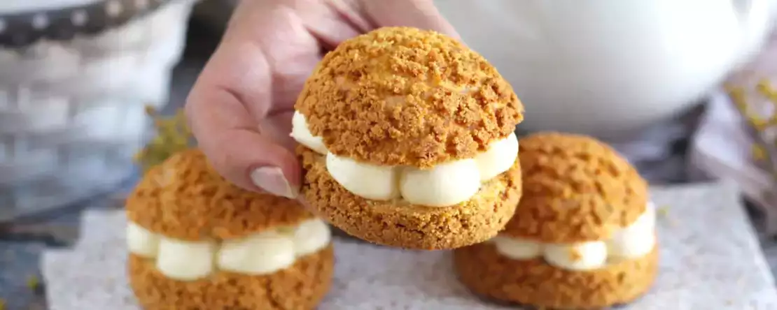 Choux cu craquelin: noua obsesie dulce cu rețetă pas cu pas și finisaj profesional