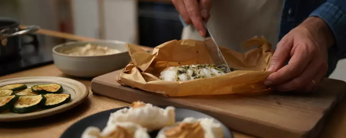 Meniul zilei, 29 aprilie: deliciile dovleceilor crocanți, somonul perfect și mochiul cu unt de arahide