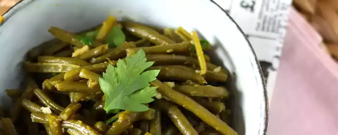 Fasole verde fără o oală plină cu apă? Metoda franceză scoate mai multă savoare