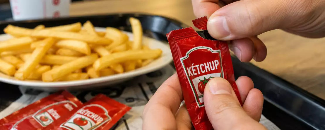 Vor dispărea plicurile de ketchup?