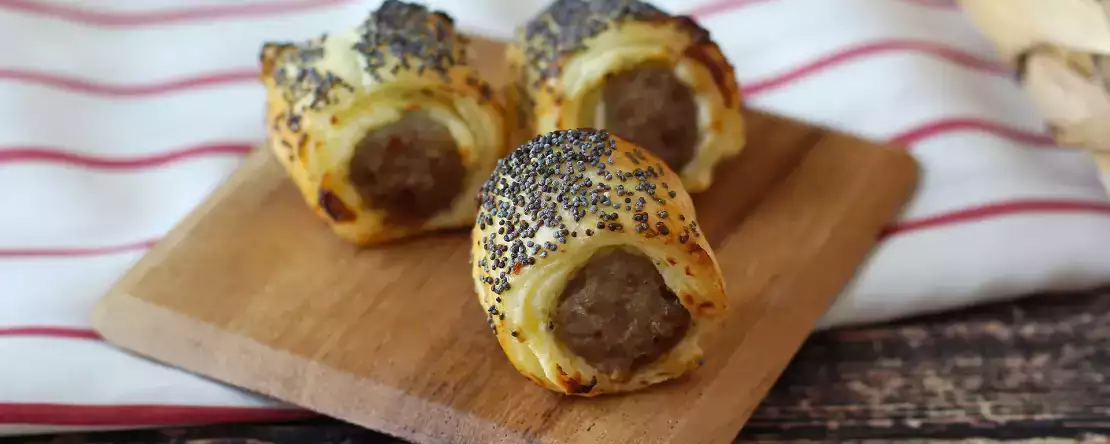 5 rețete cu aluat foietaj preparate în friteuza cu aer cald, care te vor surprinde prin crocanța lor