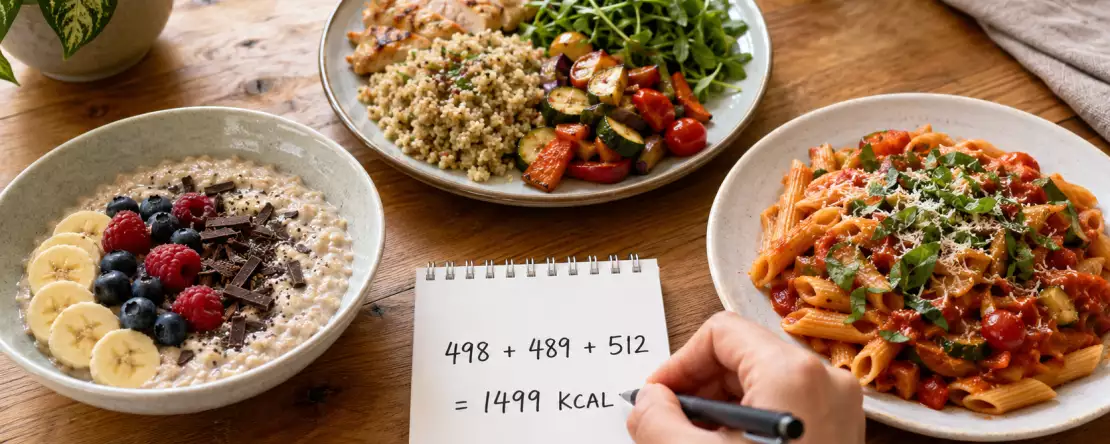 Cum arată, de fapt, un meniu de 1500 kcal? Iată o zi întreagă cu 1499 kcal